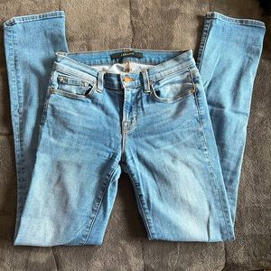 JBrand low rise cropped jeans